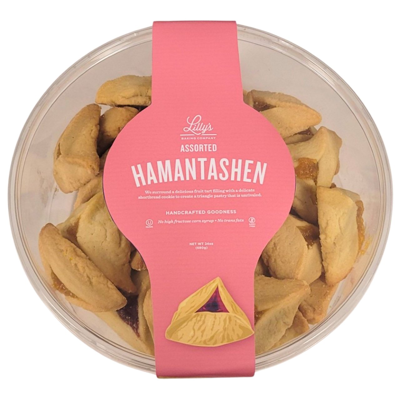 Boulangerie des Gourmets Hamantashen Raspberry & Apricot 44 oz - Image 1