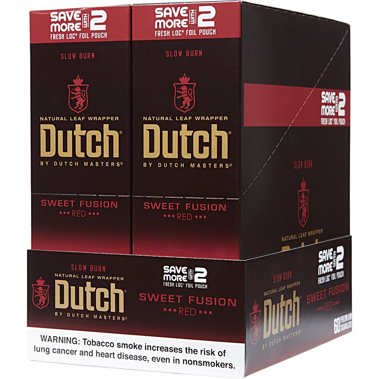 Dutch Masters Sweet Fusion Cigarillos, 30 Packs of 2 (2/$0.99) - Image 1
