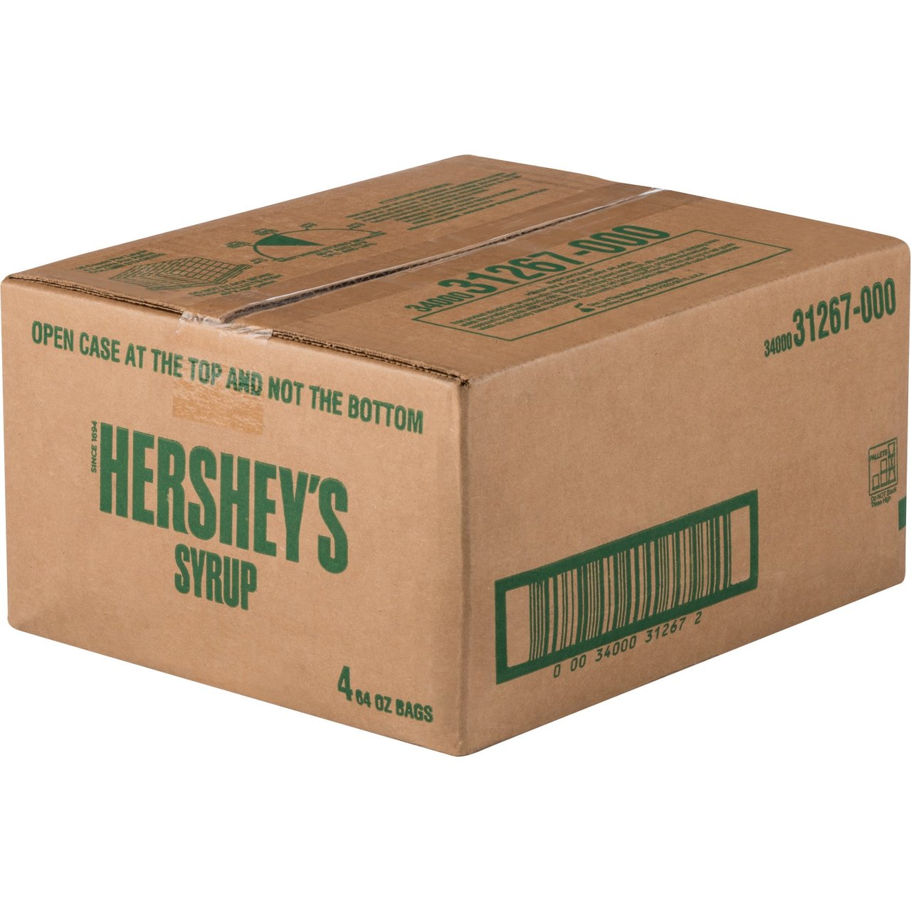Hershey's Chocolate Syrup 4-64 oz Bags of Syrup - Image 1
