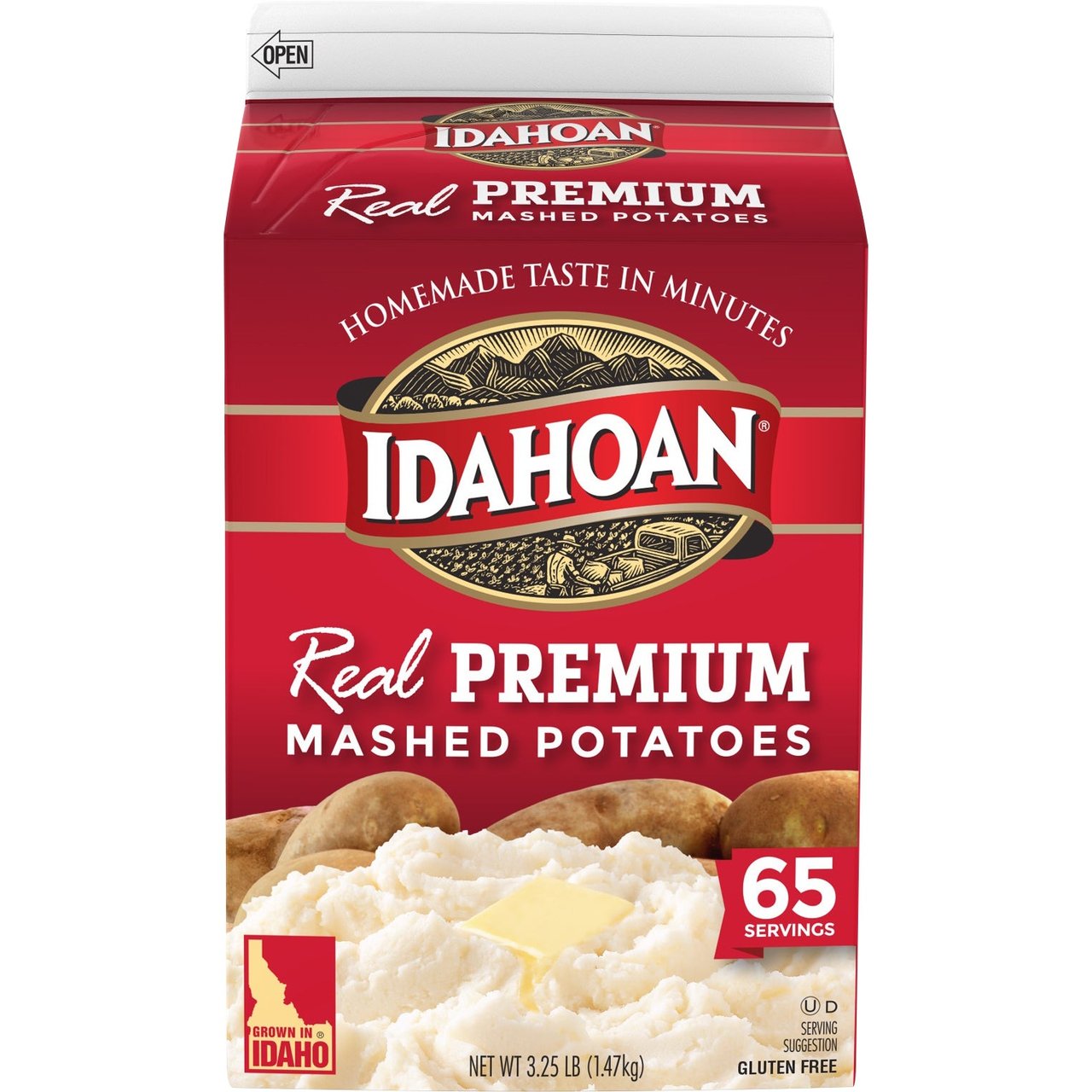 Idahoan Real Premium Mashed Potatoes, 3.25 lb