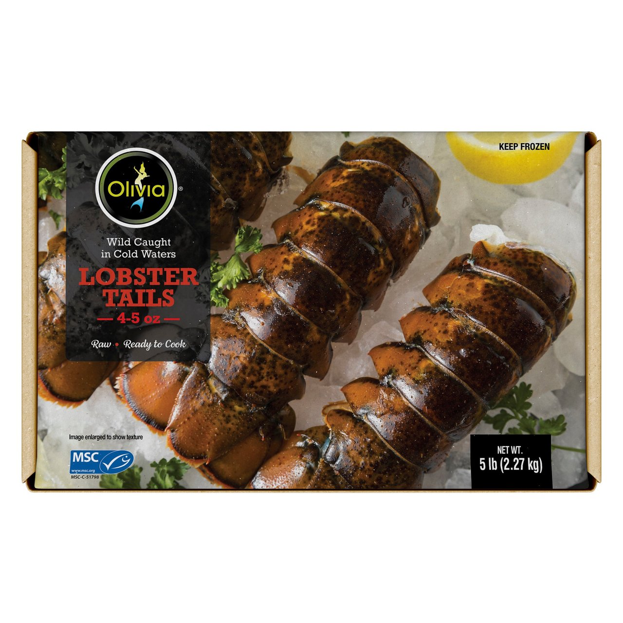 Olivia Lobster Tails 5 lb Case - Image 1