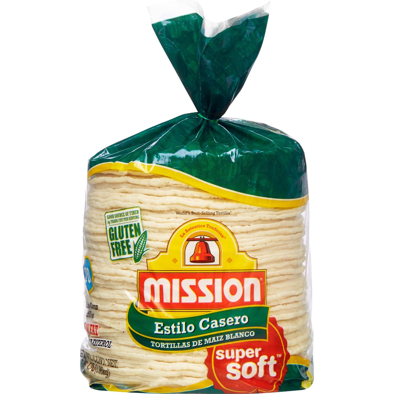 Mission 5.75" White Corn Soft Tortillas, 70 ct