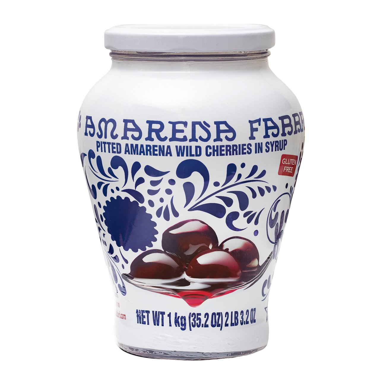 Amarena Fabbri Wild Cherries in Syrup 35.2 oz - Image 1