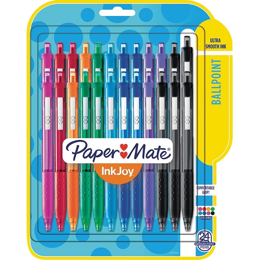 Paper Mate InkJoy 300RT Ballpoint Pen Assortment, 48 Count