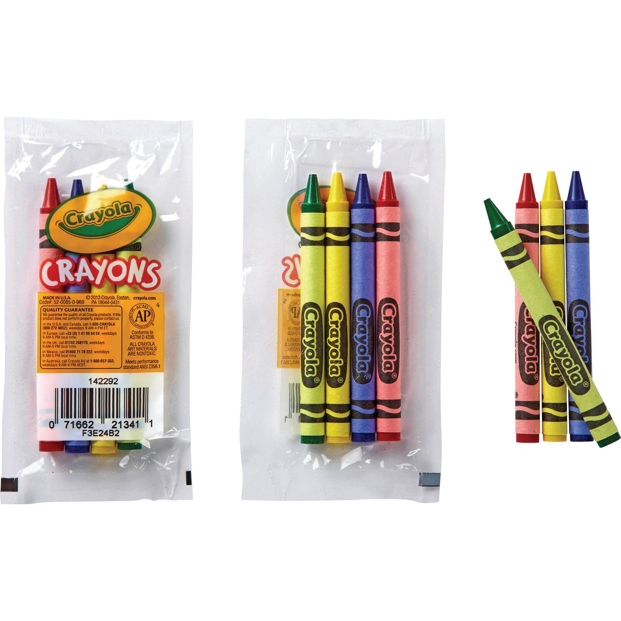 Crayola Crayons 4-Pack, 360 Packs (CYO520083), 4 Colors