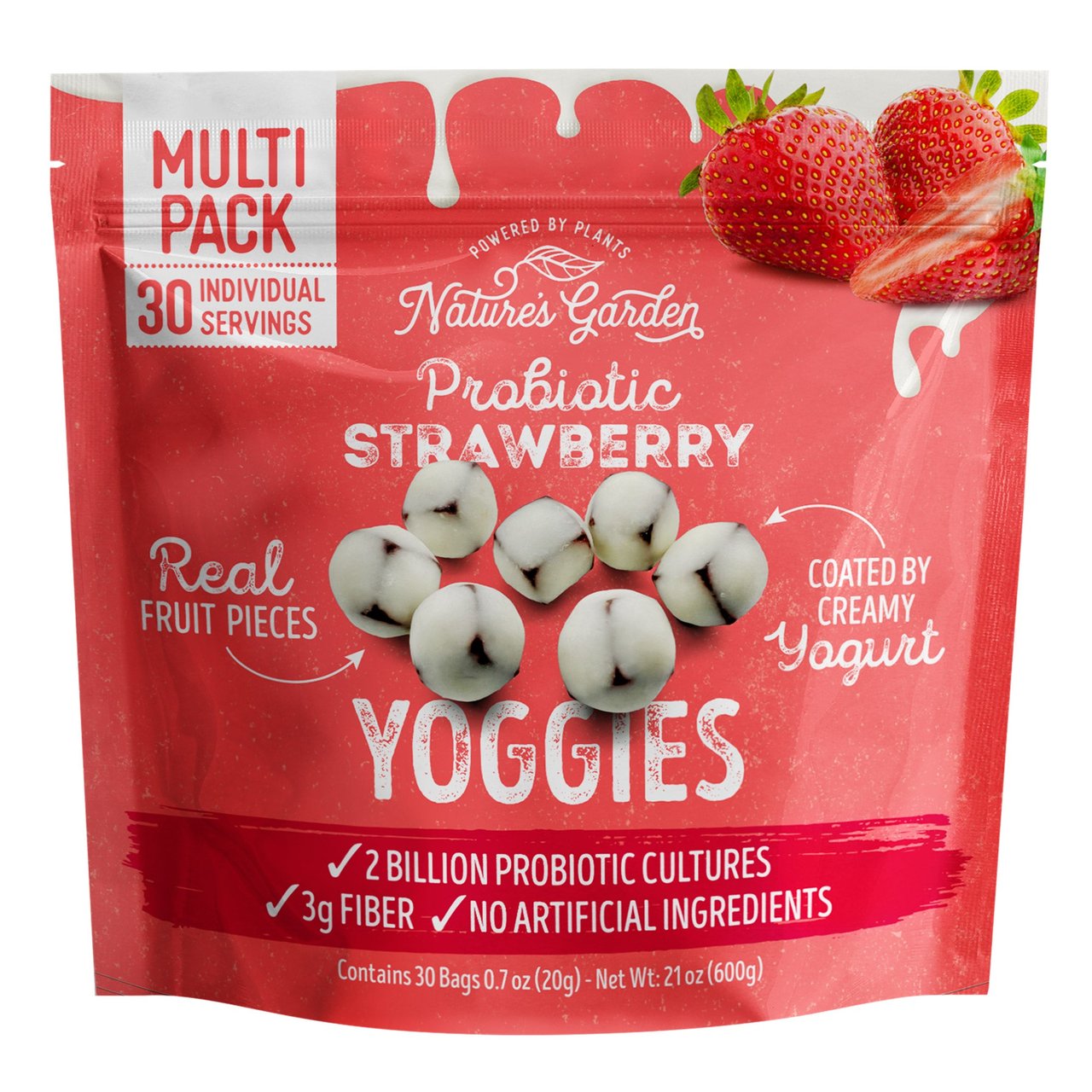 Nature's Garden Strawberry Yoggies 30 CT (1.31 lbs)