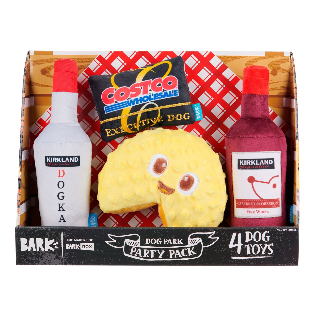 BARK Party Pack Bundle 4-Pack Dog Toys - Image 1