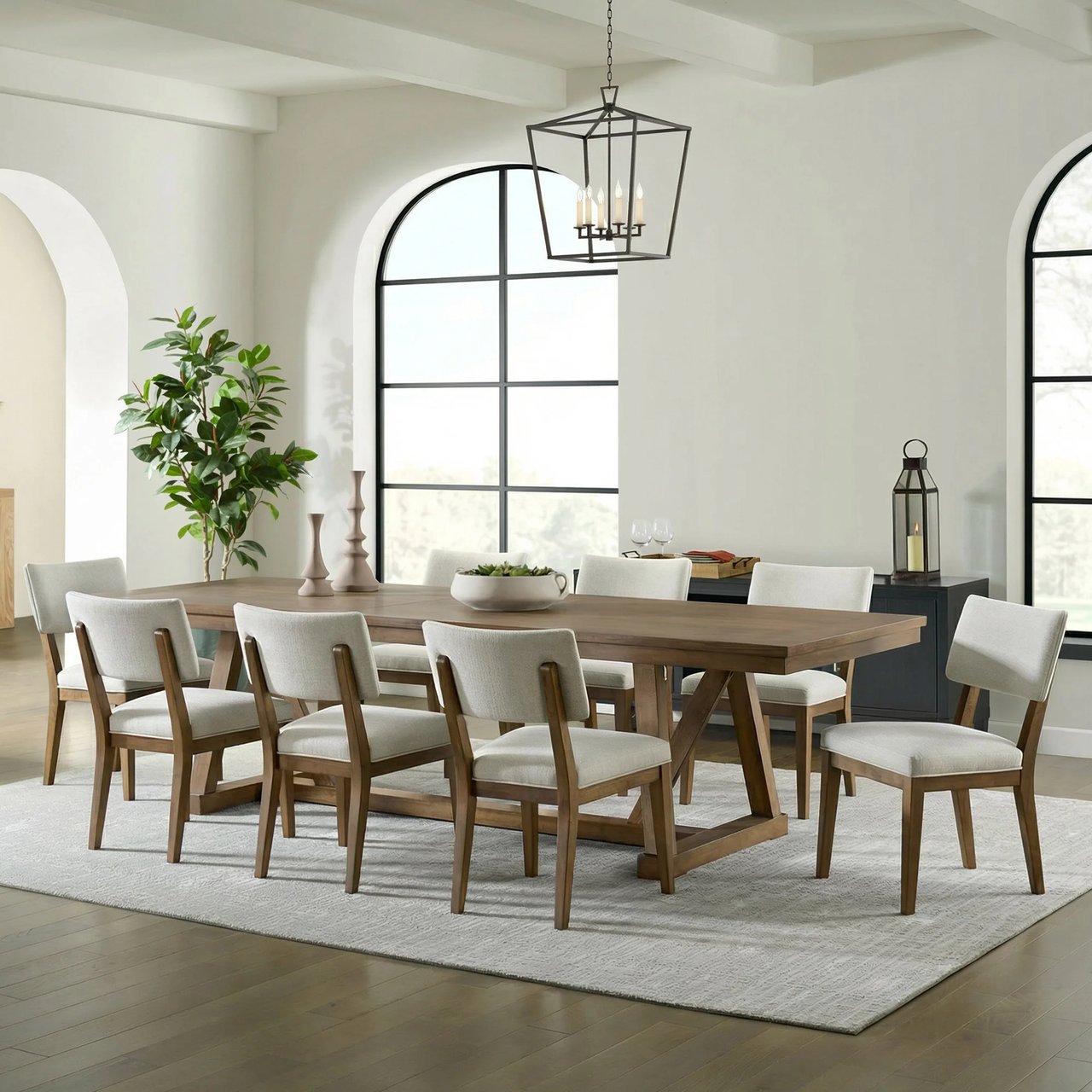 PIKE & MAIN MENDOCINO 9-PIECE DINING SET - Image 1