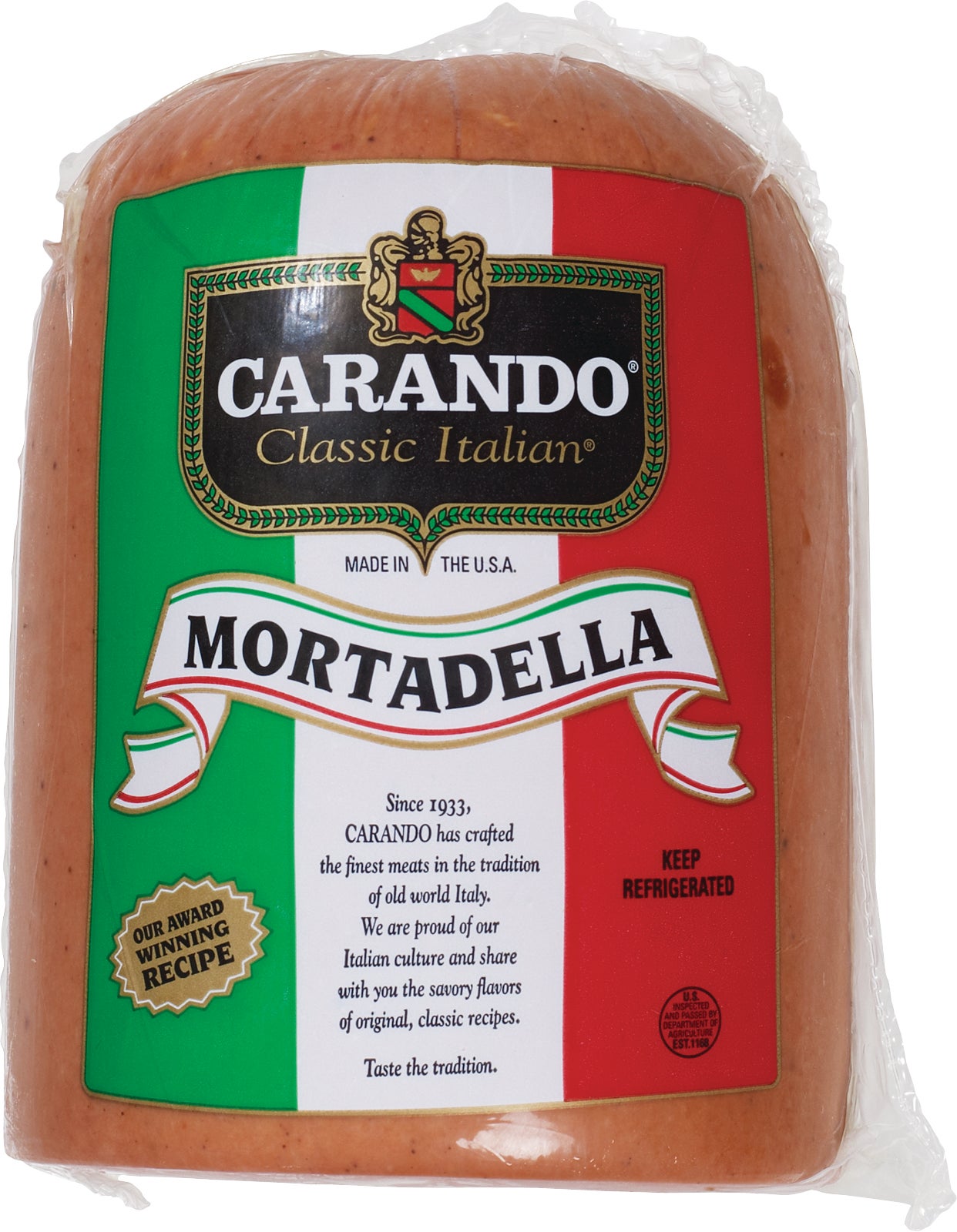 Carando Mortadella per lb (avg 6 lb)