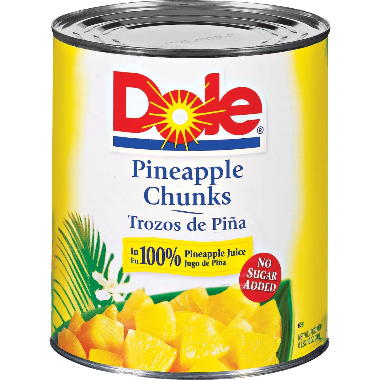 Dole Pineapple Chunks, #10 Can - Image 1