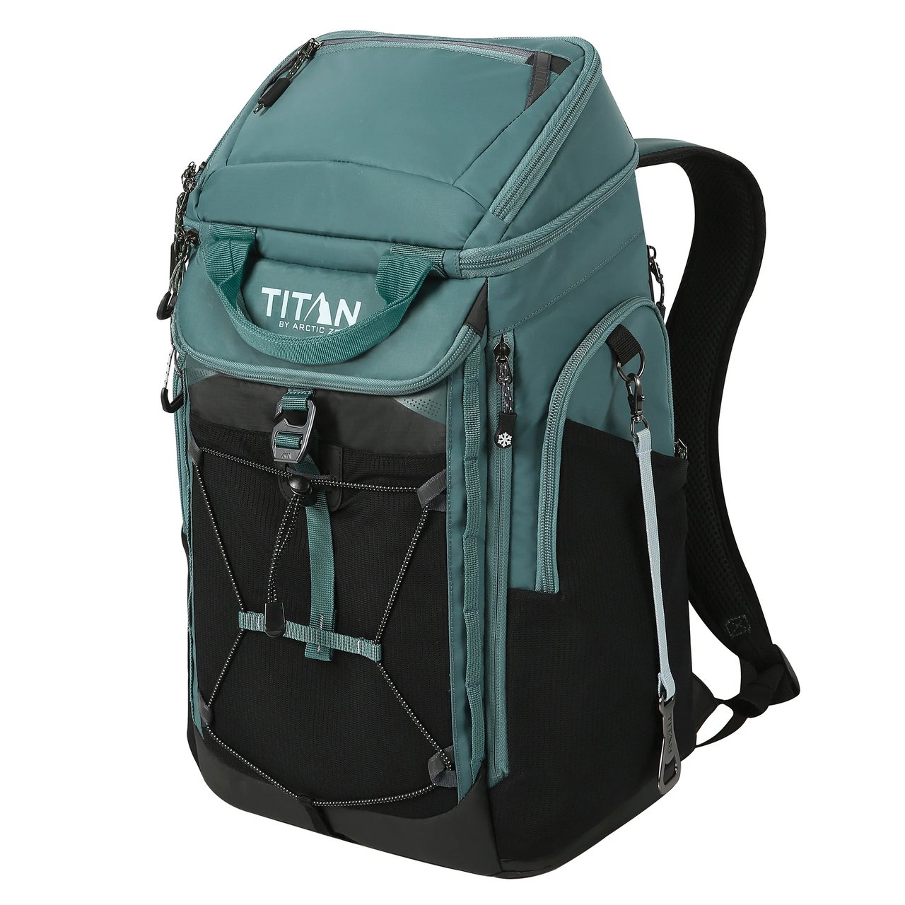 Titan 26 Can Backpack Cooler - Green - Image 1