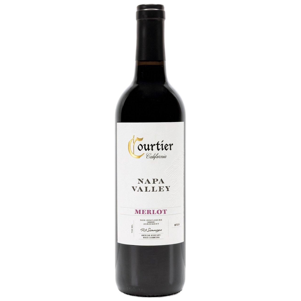 Courtier Merlot Napa Valley, CA 750ML - Image 1