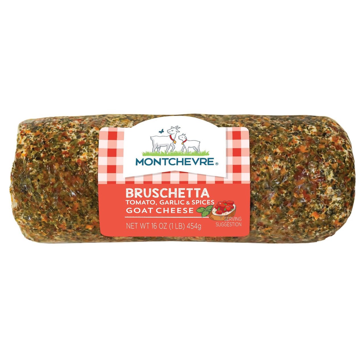 Montchevre Bruschetta Goat Cheese Log 16 oz - Image 1