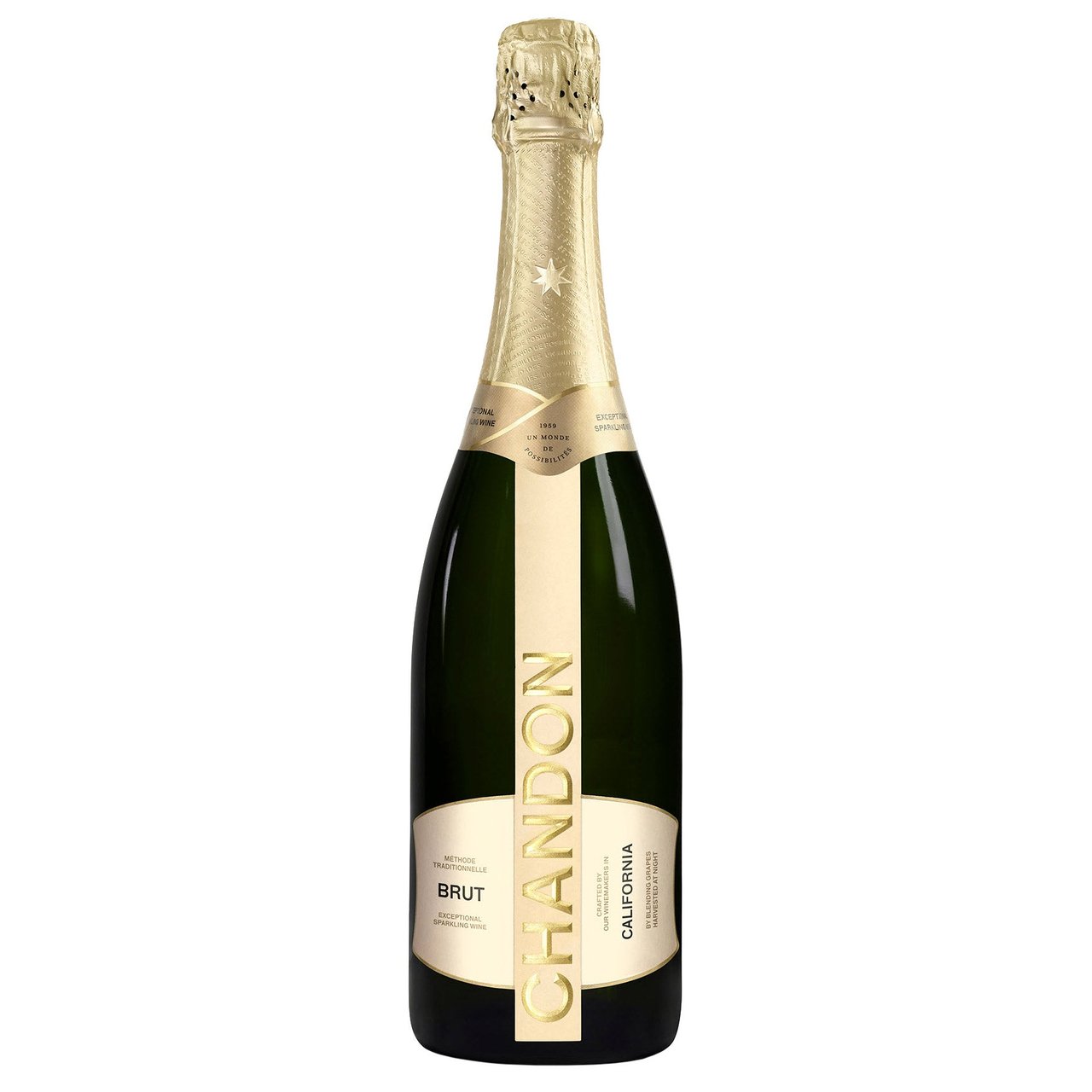 Domaine Chandon Brut Sparkling Wine California 750 mL