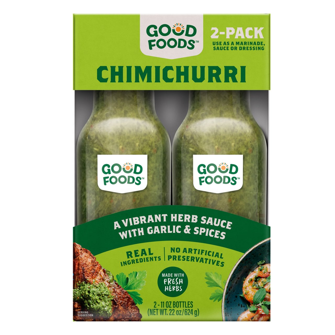 GOOD FOODS CHIMICHURRI 22 OUNCE - Image 1