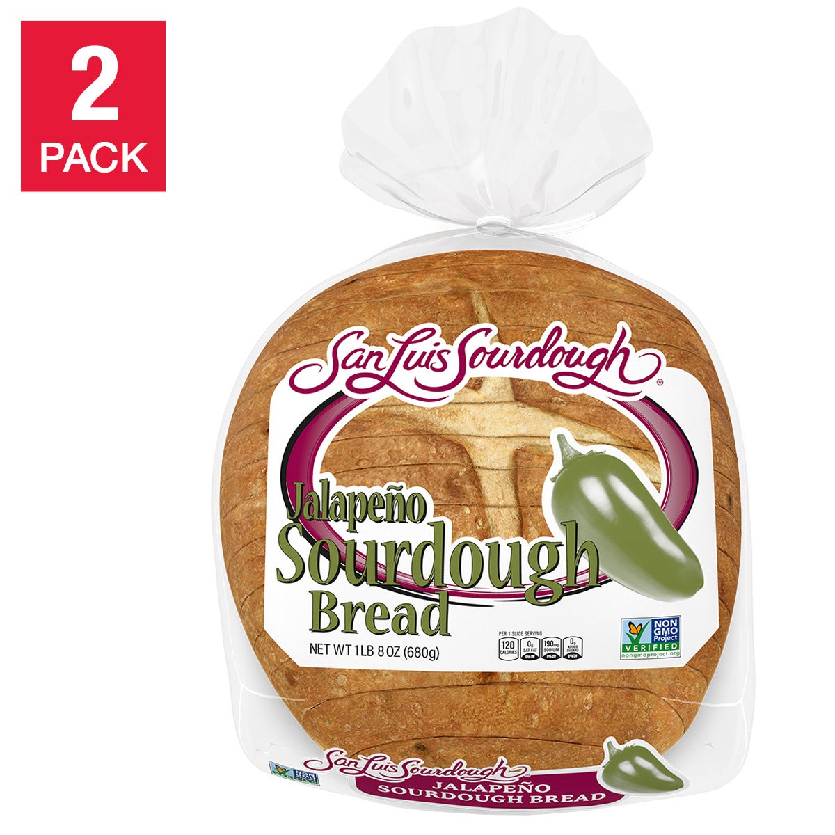 San Luis Jalapeno Sourdough 2/24 oz - Image 1