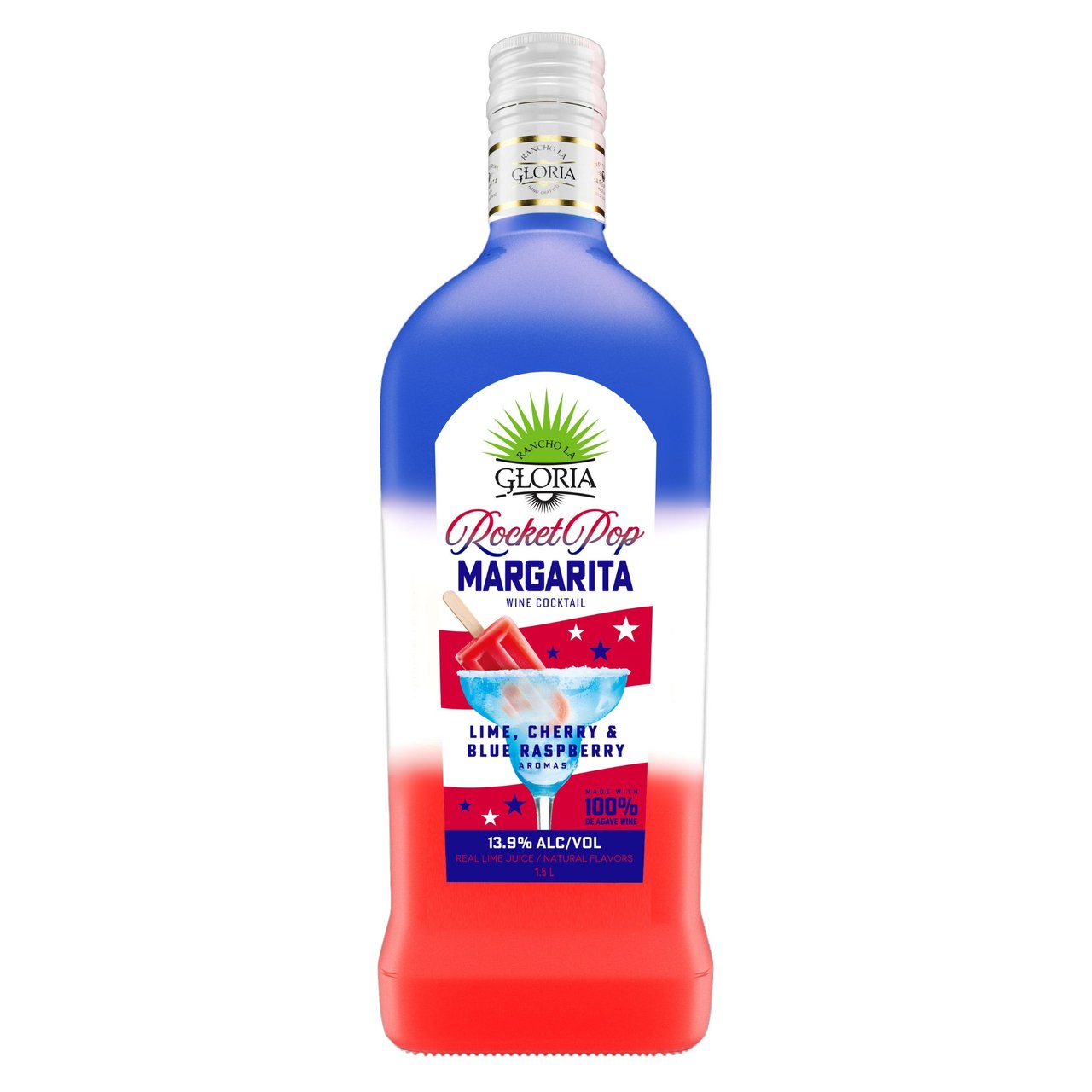 Rancho La Gloria Rocket Pop Margarita RTD Wine Cocktail 1.5L