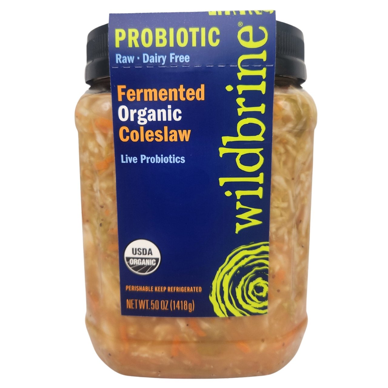 Wildbrine Organic Fermented Coleslaw, 50 oz - Image 1