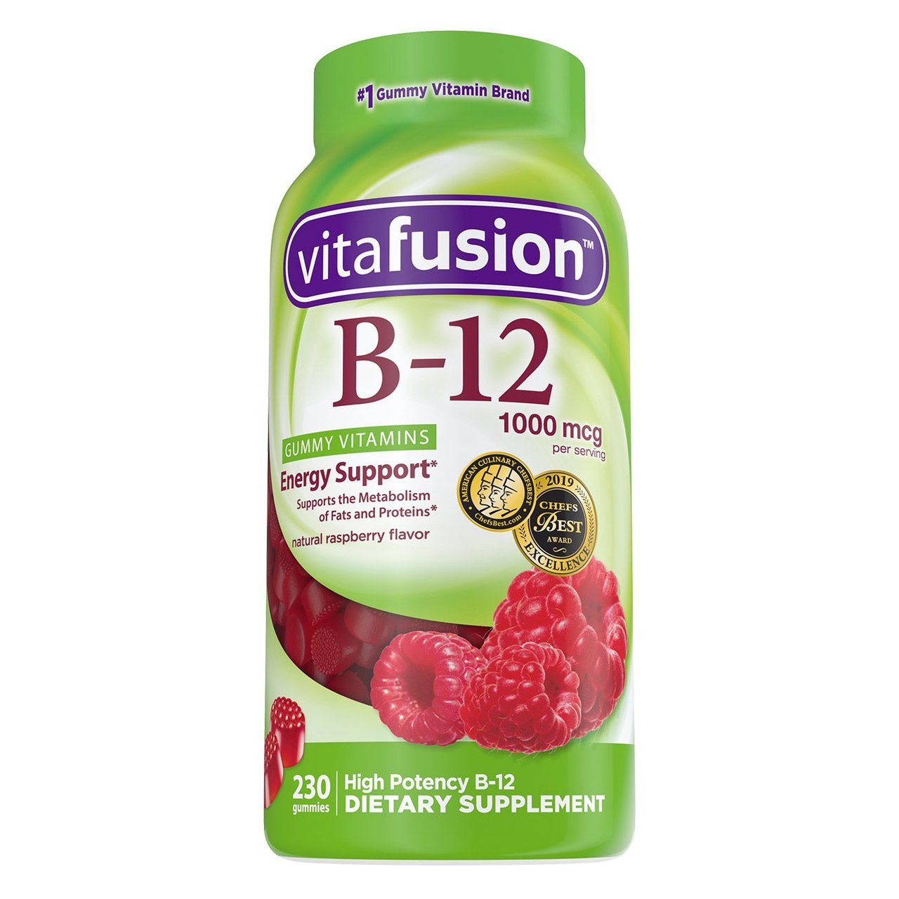 vitafusion Vitamin B12 Gummies, 230 Count - Image 1
