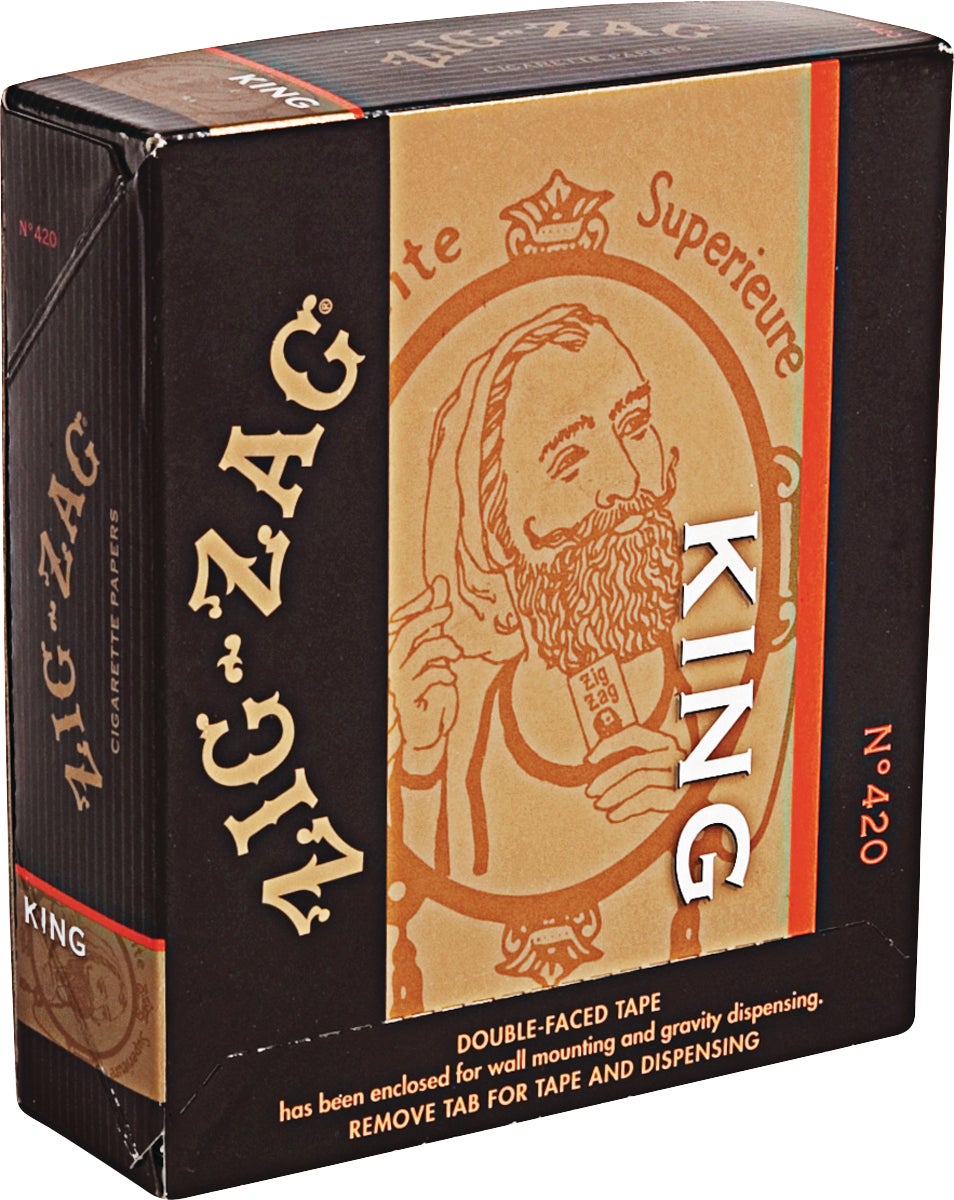 Zig-Zag French King Size Rolling Papers, 24 Booklet Carton