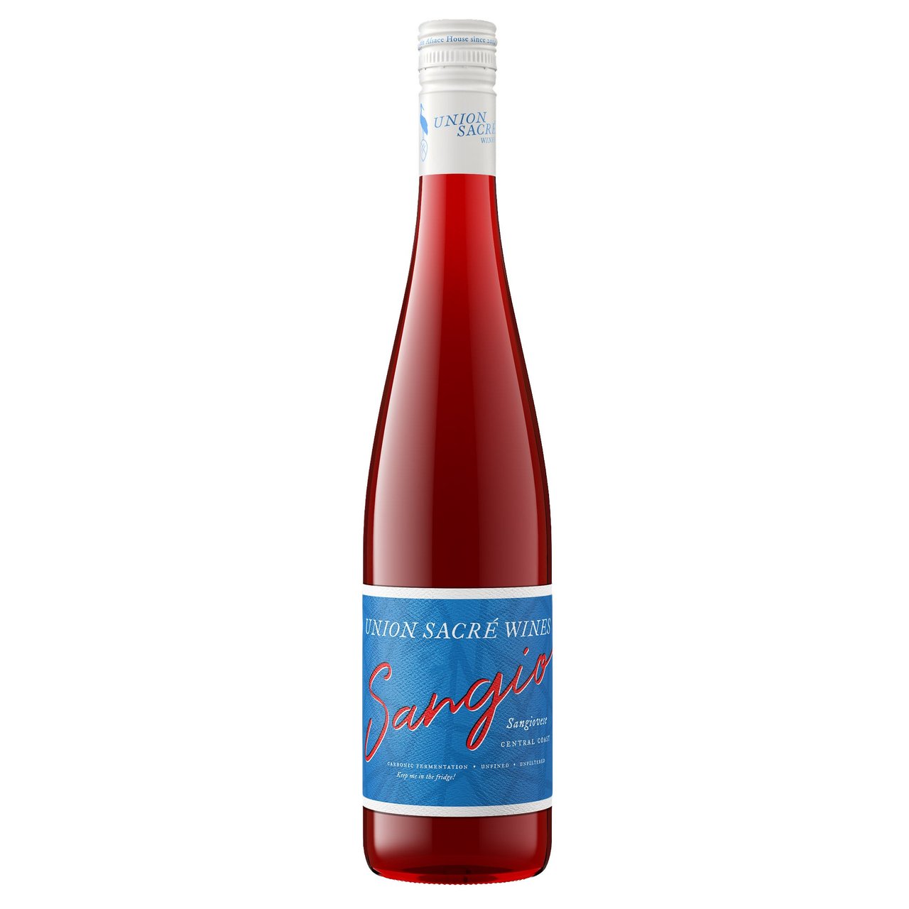 Union Sacré Carbonic Sangiovese Paso Robles 750ML - Image 1