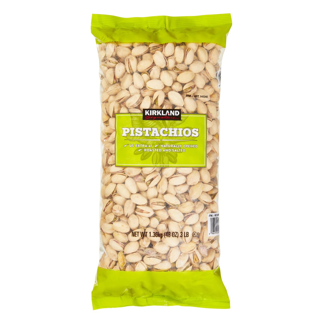 Kirkland Signature In-Shell Pistachios 3 lbs - Image 1
