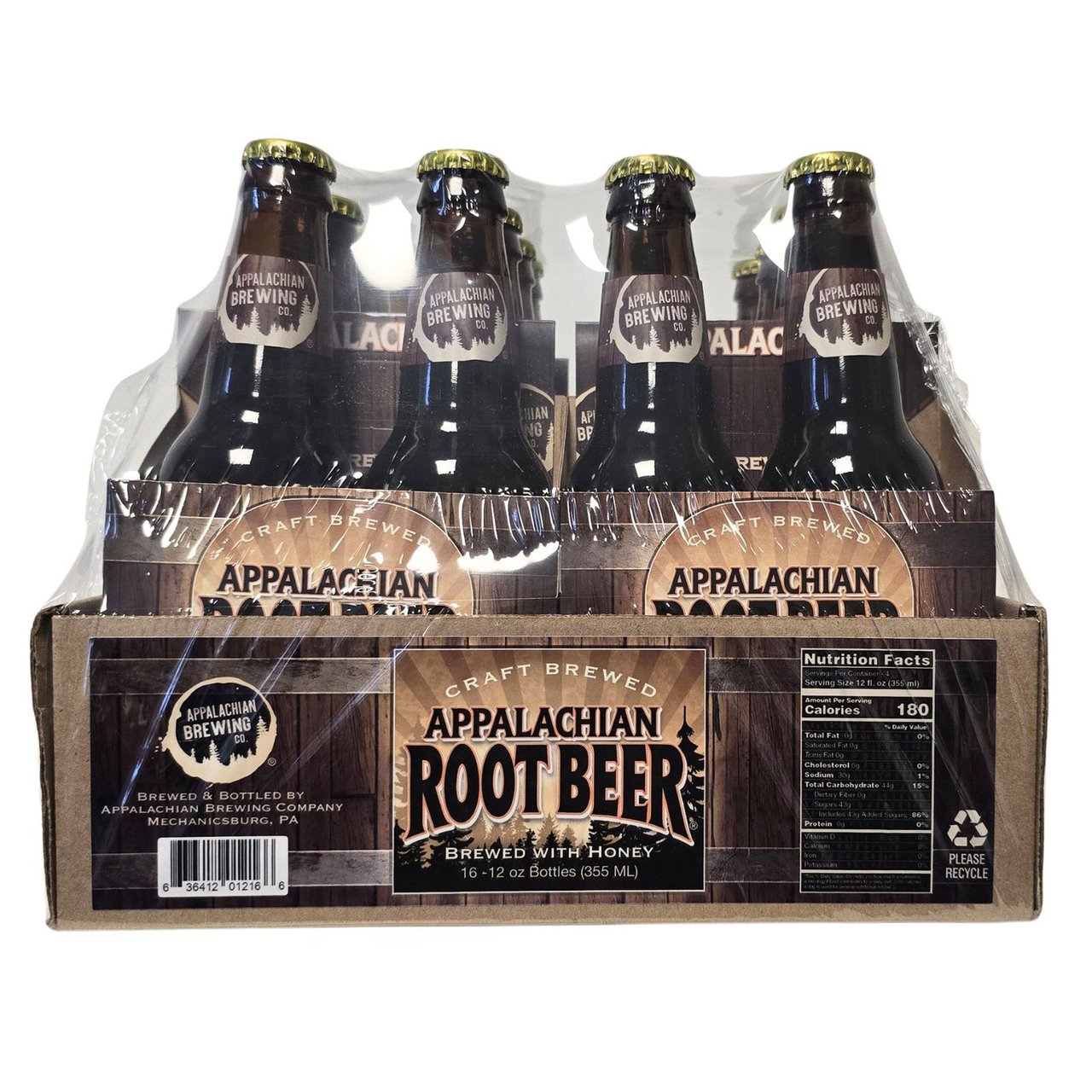 Appalachian Brewing Root Beer, 16/12 fl oz (6 qts) - Image 1