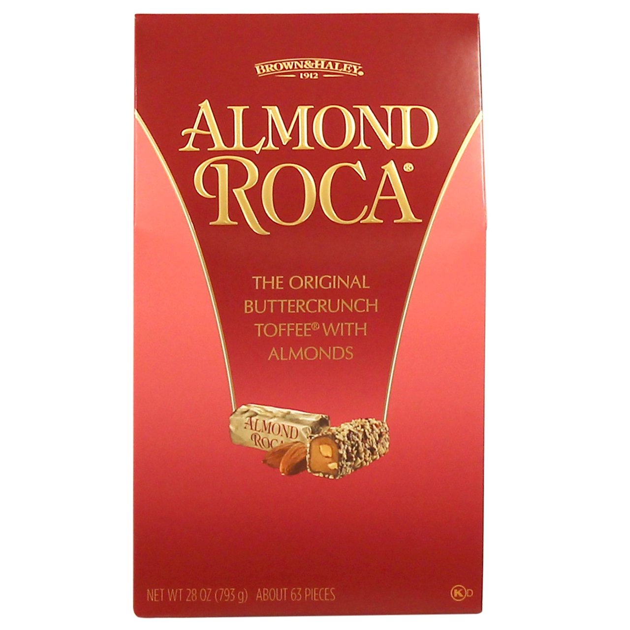 Almond Roca Gable Top Box 28 oz - Image 1