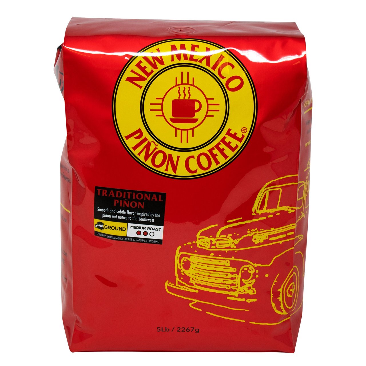 New Mexico Piñon Ground Coffee 5 lb - Image 1
