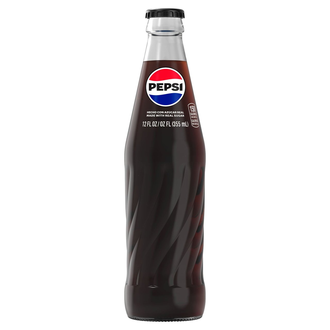 Pepsi Pure Cane Sugar 24/12oz Glass Bottles - Image 1