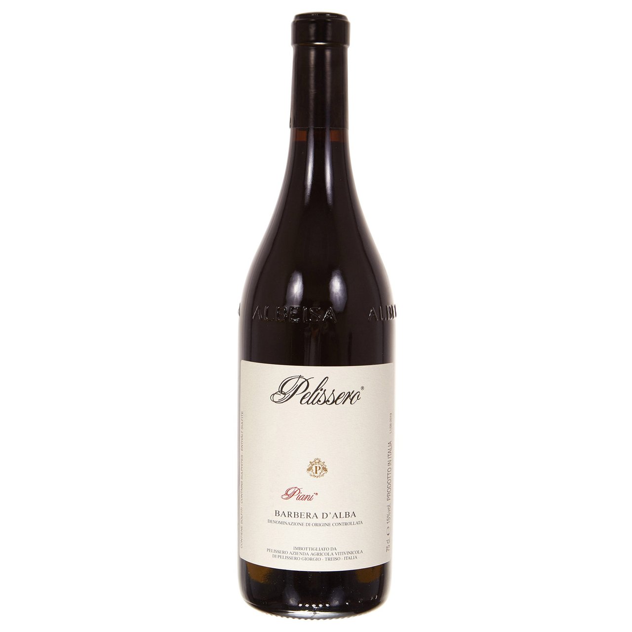 Pelissero Barbera d'Alba Piani Italy 750 ML - Image 1