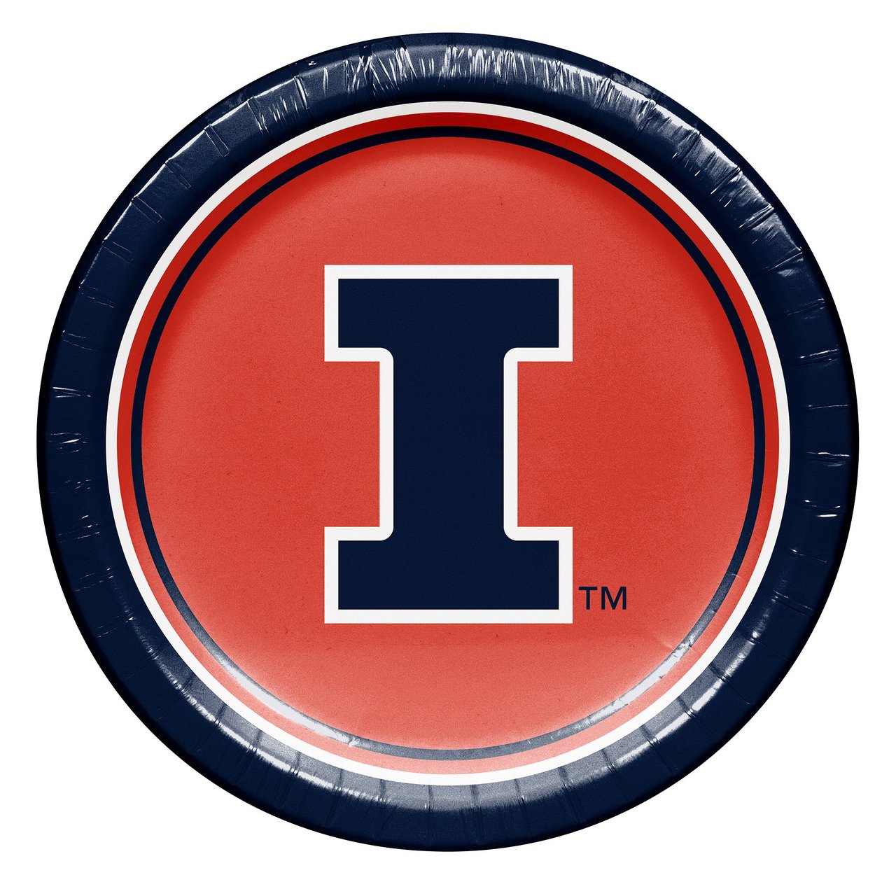 Hoffmaster 10" Plate University of Illinois 100 Count Package