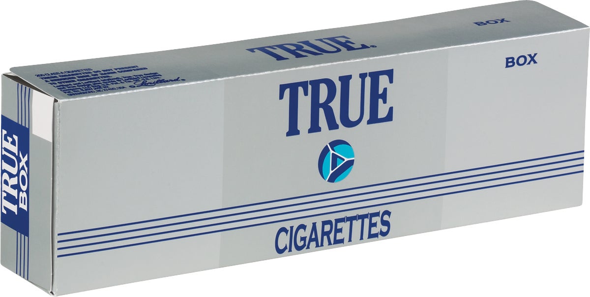 True Blue King Box Cigarettes