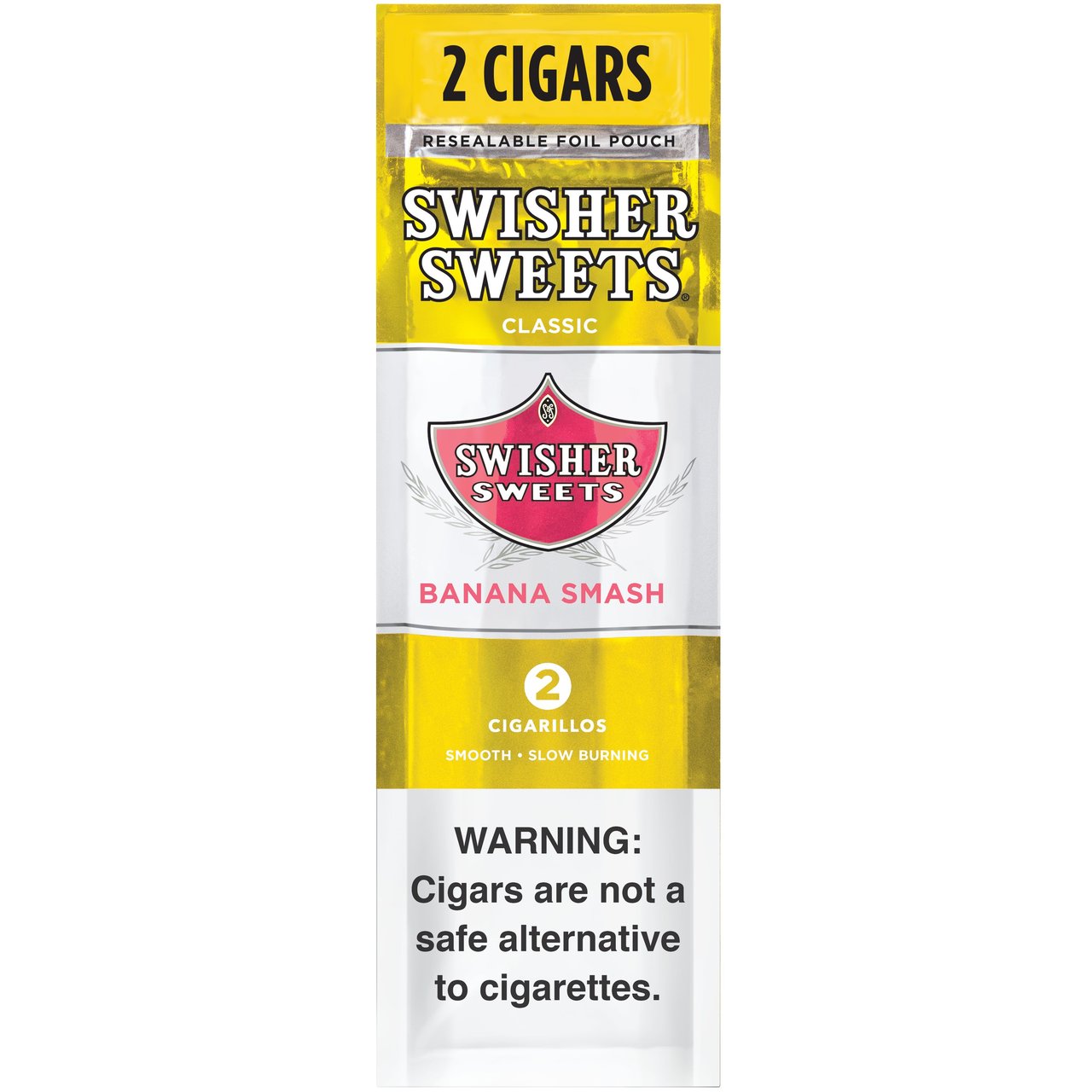 Swisher Sweets Banana Smash Cigarillo 30/2ct Save on 2 Pouch