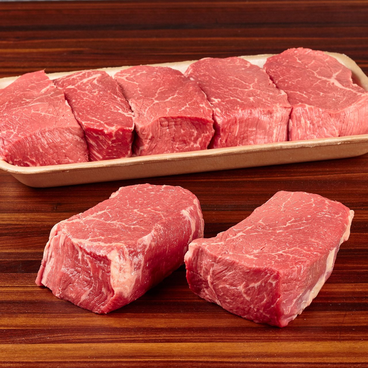 Beef Loin Top Sirloin Steak Boneless Cap Off USDA Prime Per Lb - Image 1