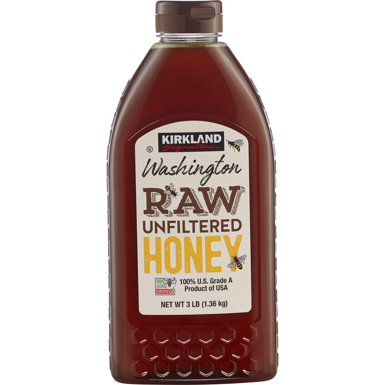 Kirkland Signature Local Washington Raw & Unfiltered Honey 48 oz - Image 1