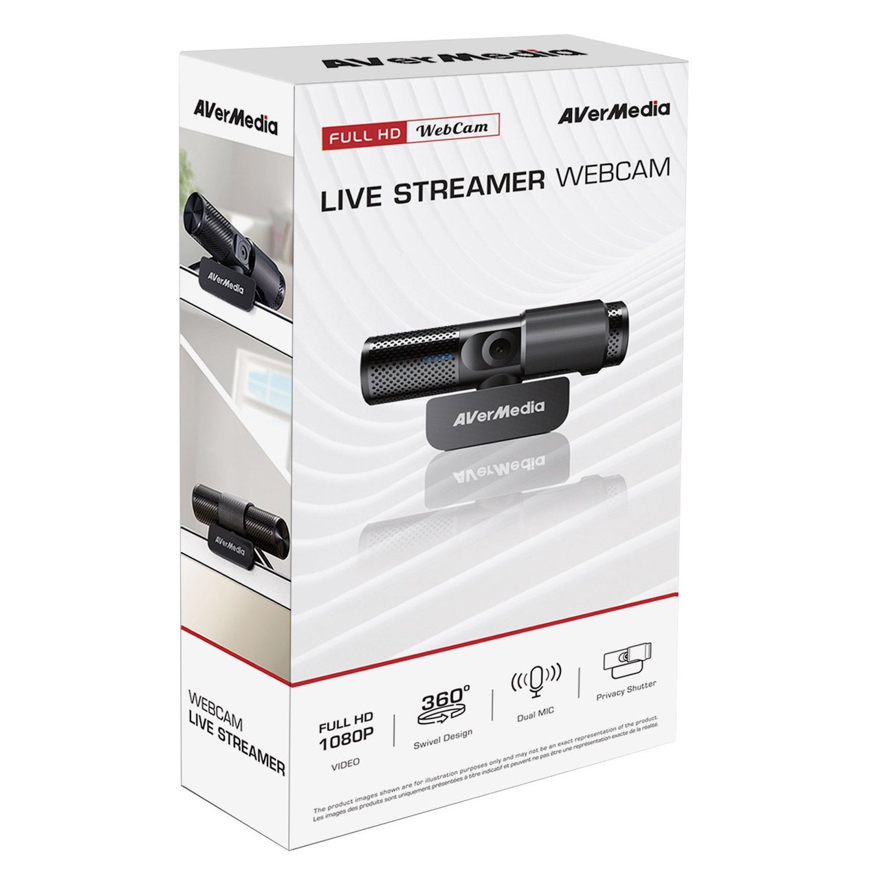 AVerMedia Live Streamer Webcam PC313C - Image 1