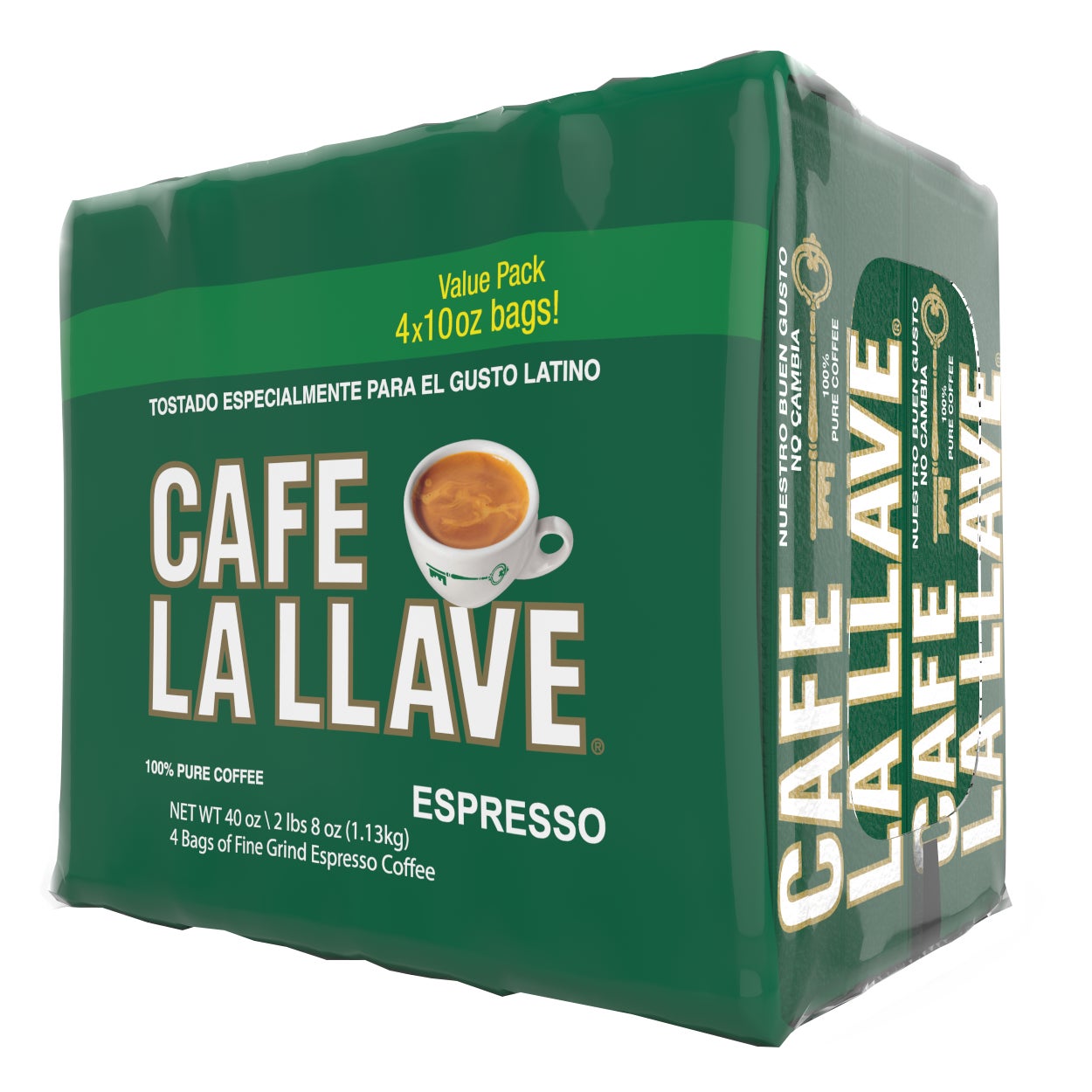Café La Llave Espresso 4/10 oz - Image 1