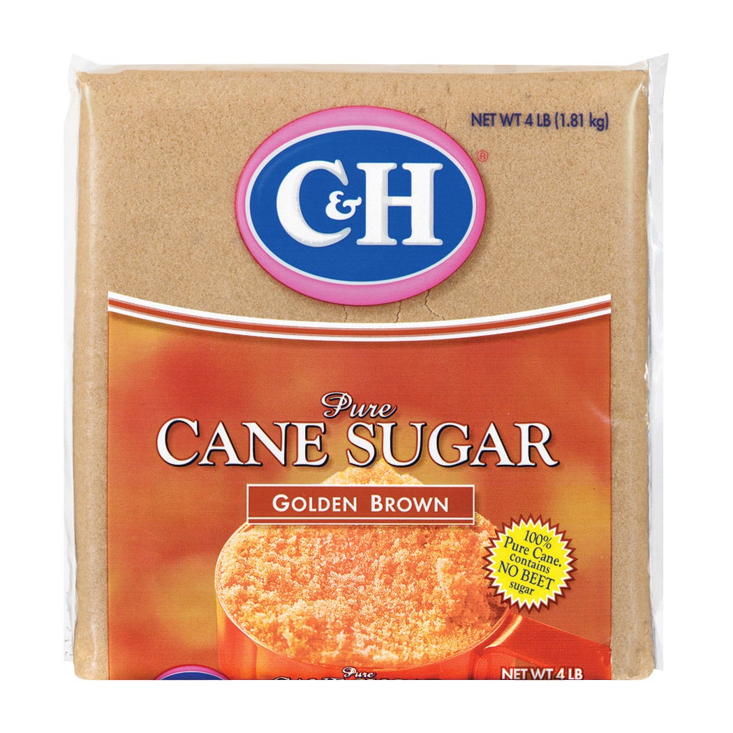 C&H Pure Cane Golden Brown Sugar, 4 lb - Image 1