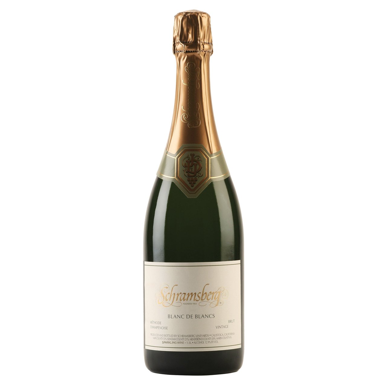 Schramsberg Blanc de Blancs Napa Valley 1.5L Magnum - Image 1