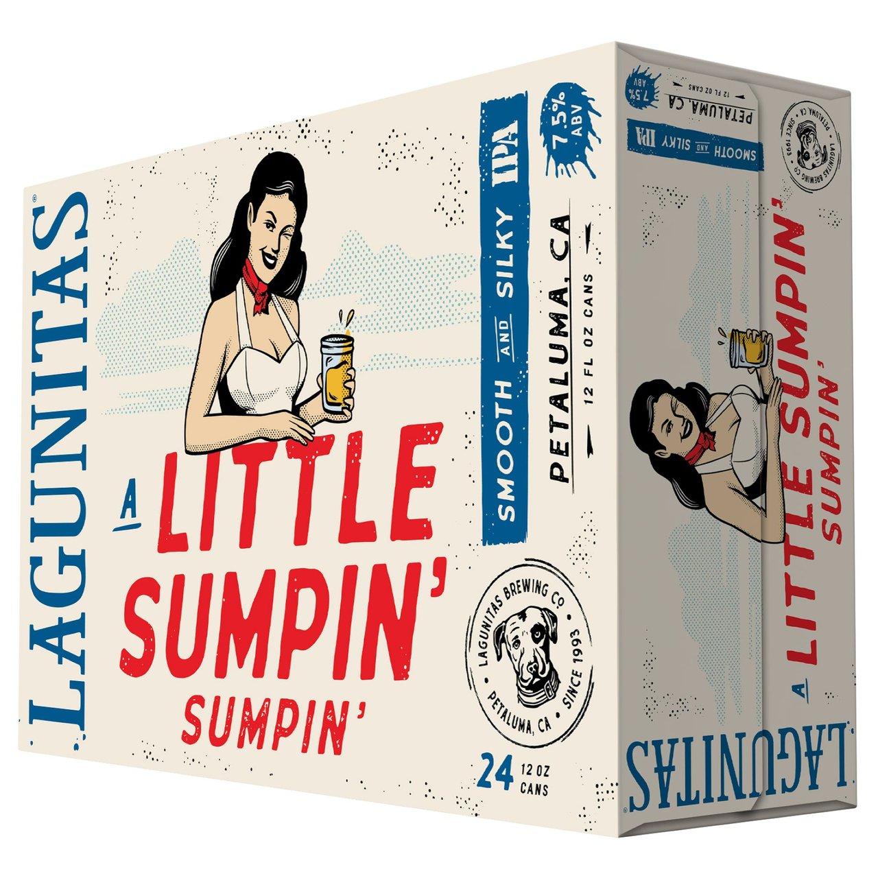 Lagunitas Brewing Co. Little Sumpin' Sumpin' Ale 24 x 12 oz Cans - Image 1