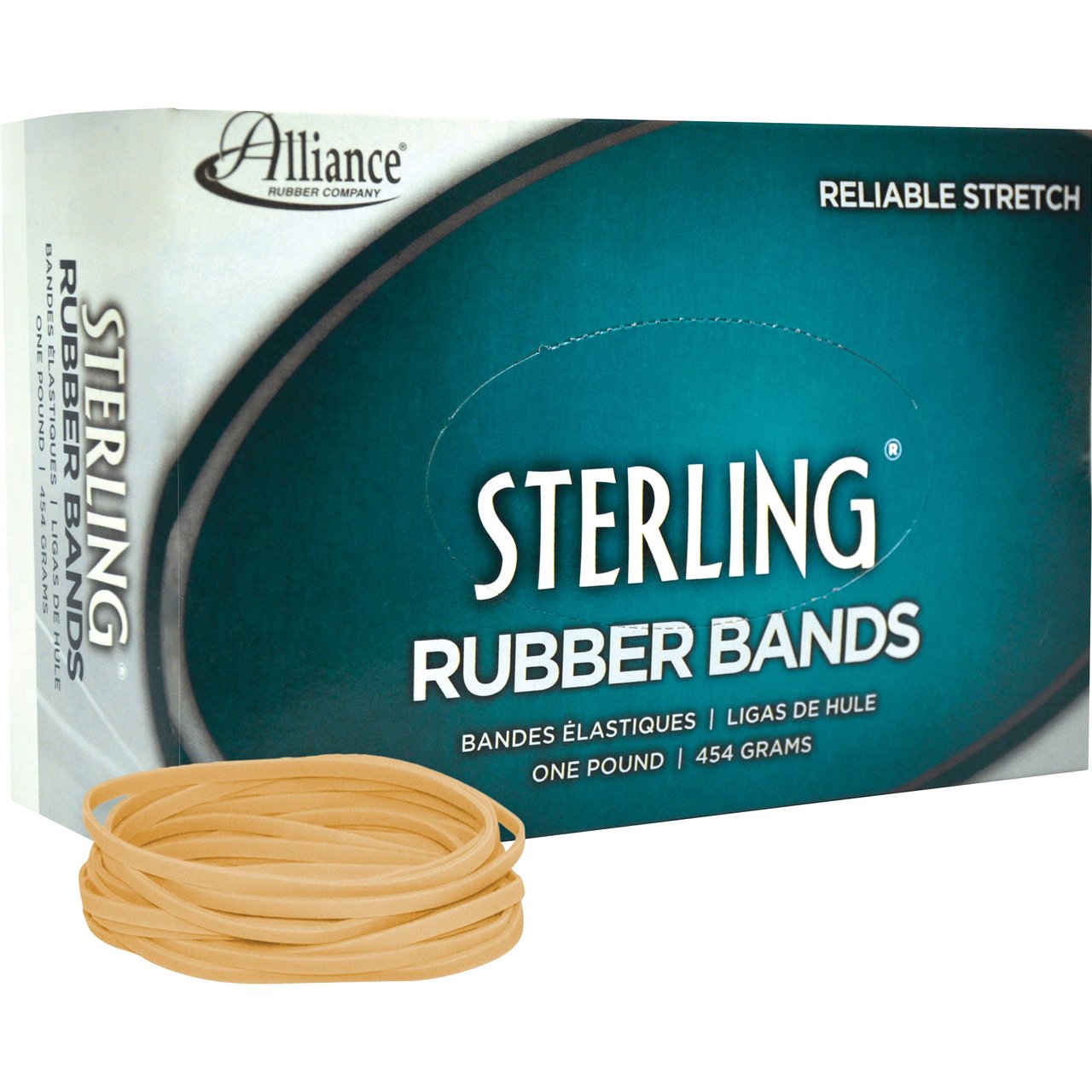 Alliance Sterling #33 Rubber Bands, 3-Box Set (ALL24335KT), 2550 Count
