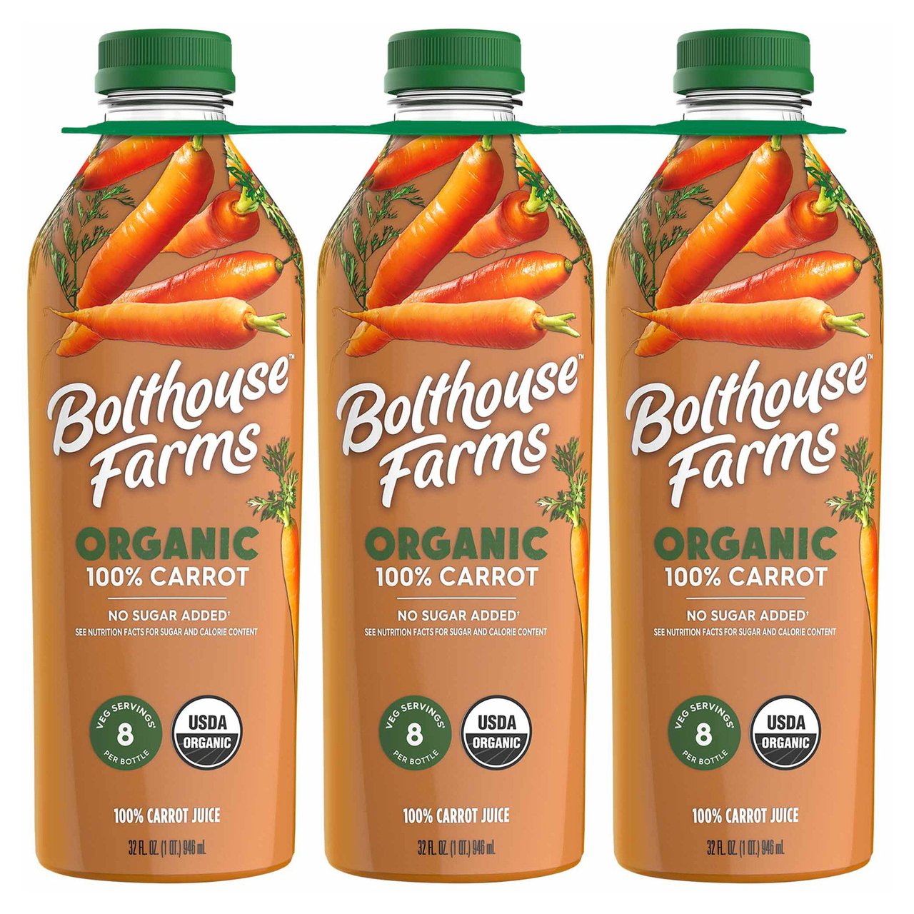 Bolthouse Farms Organic Carrot Juice 3/32 oz - Image 1