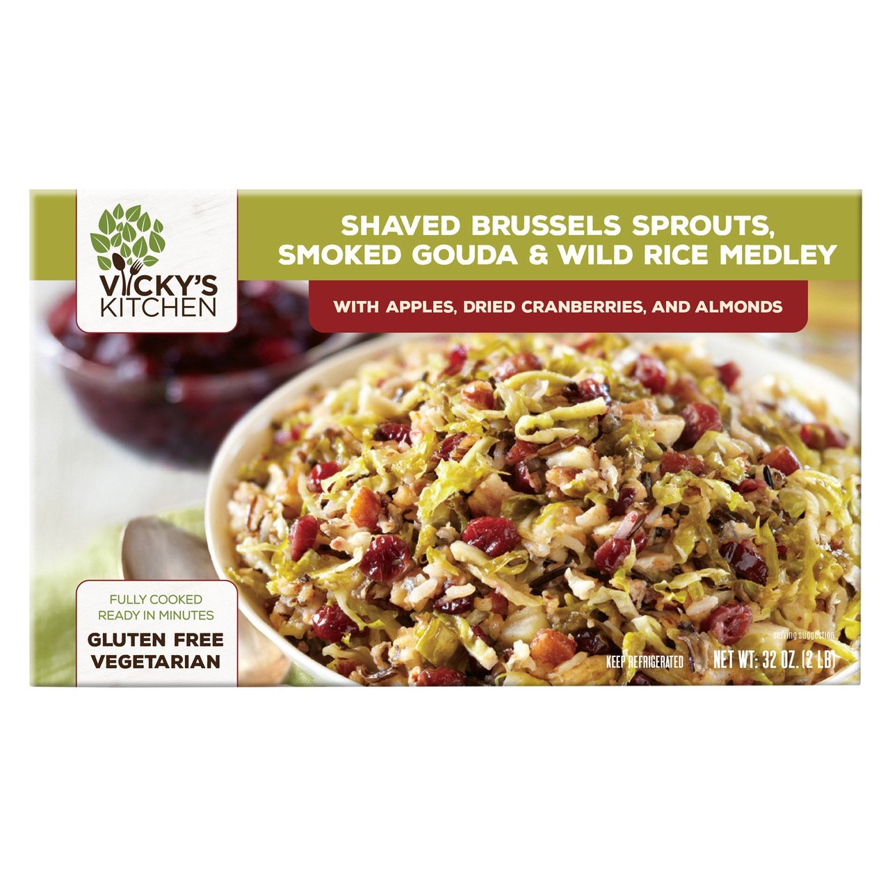 Vicky's Kitchen Brussel Sprout Medley 2 lbs - Image 1