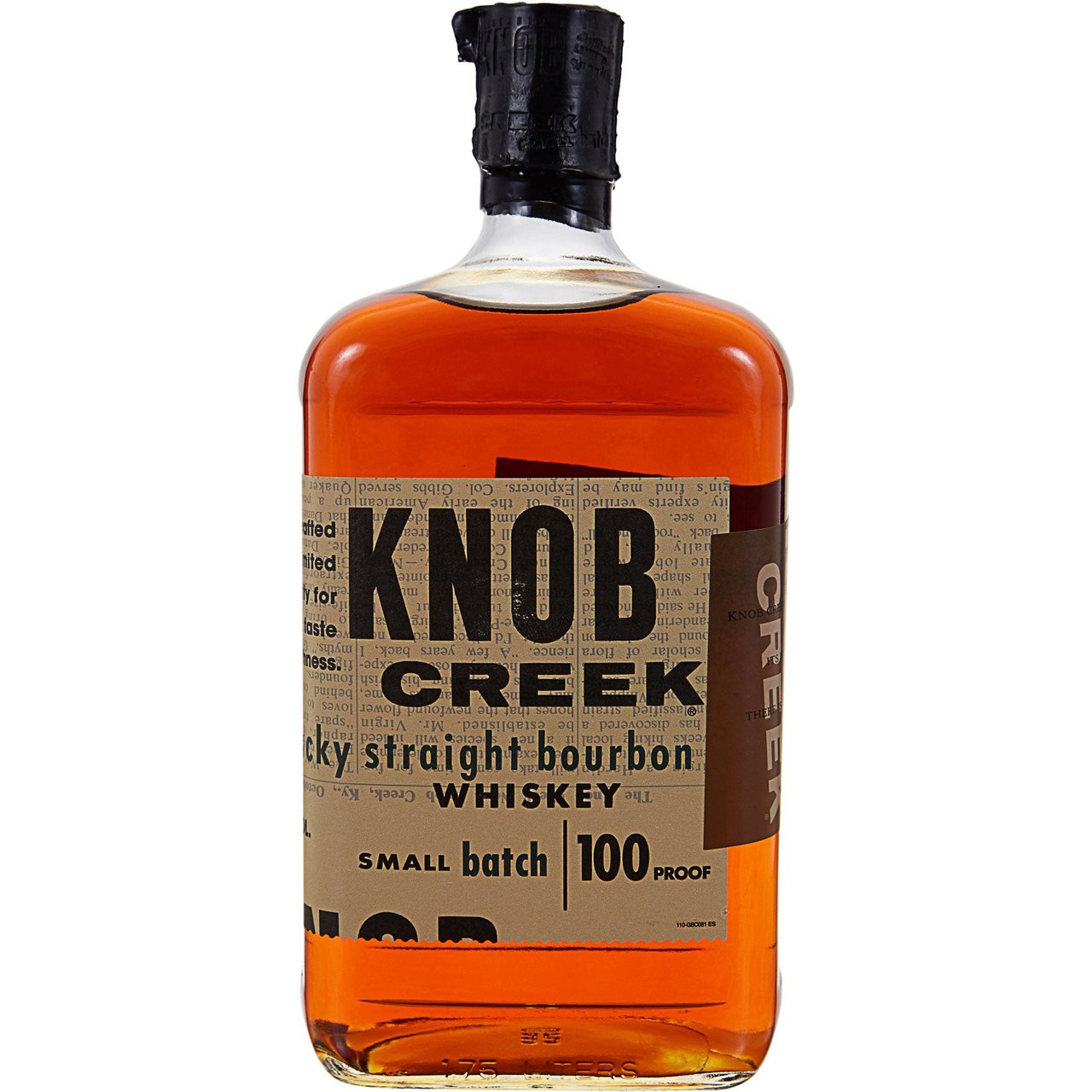 Knob Creek Distillery Bourbon Whiskey Kentucky 1.75L
