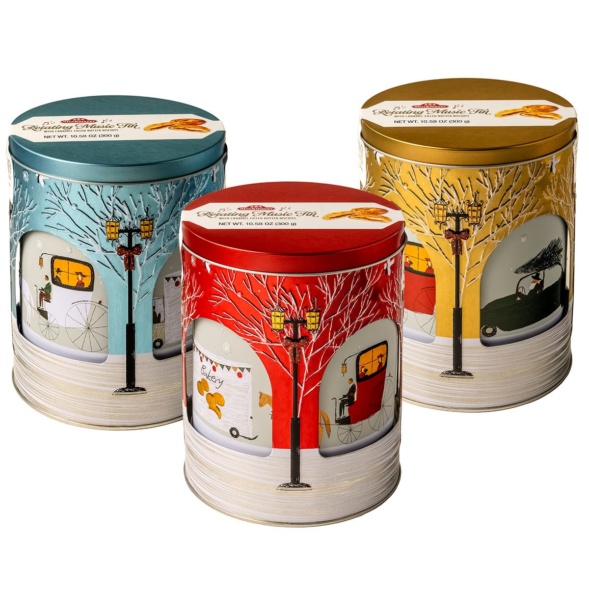 Stockmeyer Butter Cookie Music Tin 8.8 oz - Image 1