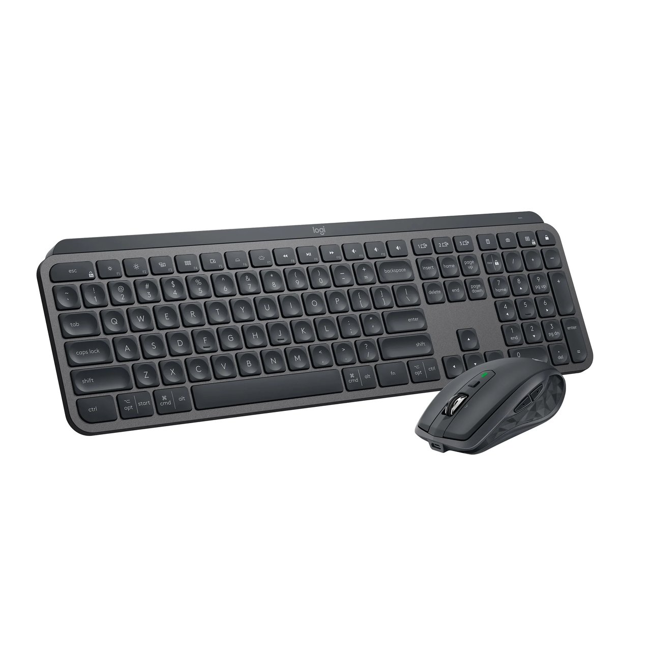 Logitech MX Keys Combo Wireless Keyboard and Mouse - Image 1