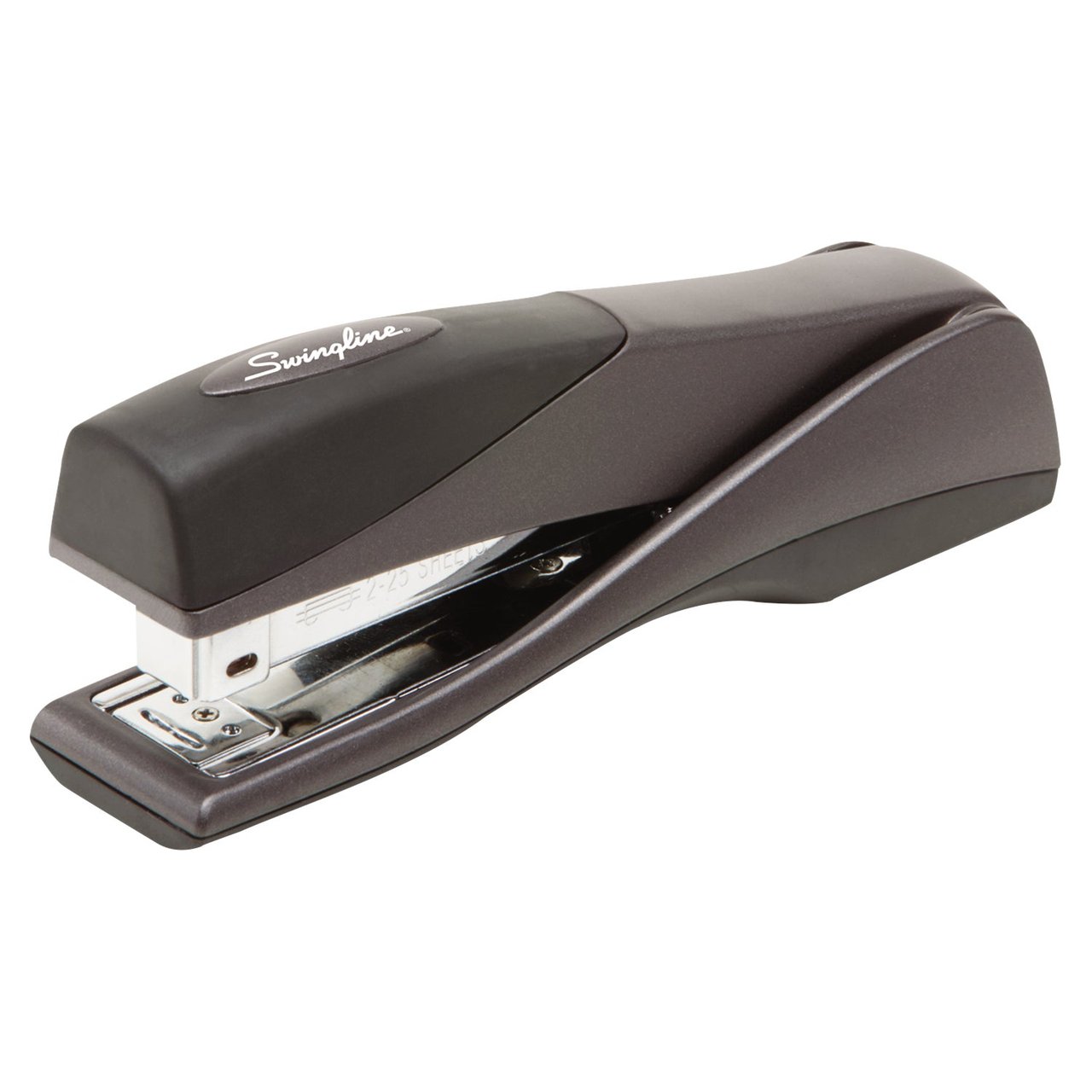 Swingline Optima Grip Stapler, Graphite Black - Image 1