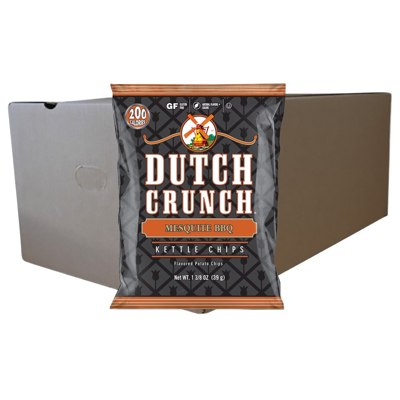 Dutch Crunch Mesquite BBQ Kettle Chips, 20 ct/1.375 oz - Image 1