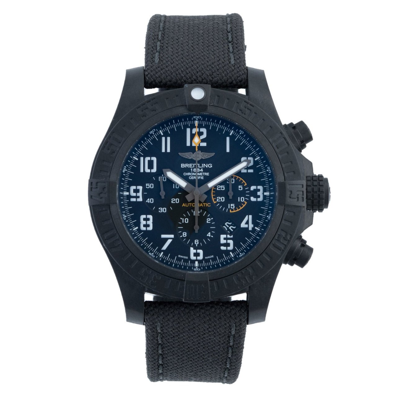 Breitling Avenger Hurricane Black Dial Men's Automatic Watch